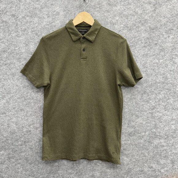 Banana Republic Men's Golf Polo Shirt, Casual Activewear, Green, Size S, NEW - Picture 1 of 10